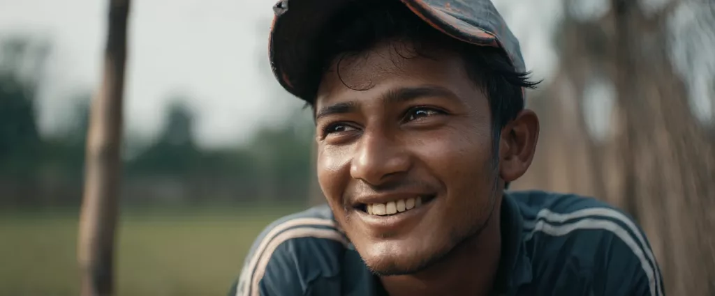 Anil, a 23-year-old student from Chitwan.
